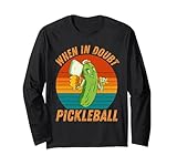 Vintage Pickle When In Doubt Pickleball
