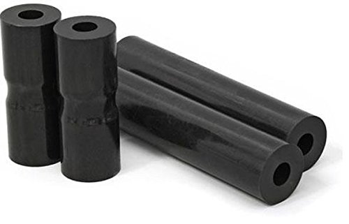 BILLET4X4 4x4 Black Poly Roller Fairlead (for Synthetic Winchrope) Roller Fairlead - Not for Steel Cable (Off-Road Recovery)