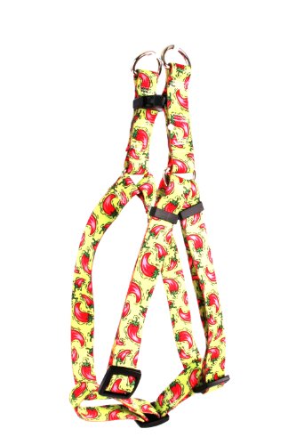 Image of Yellow Dog Design Standard Step-In Harness, Hot Peppers, Medium 15 inch - 25 inch