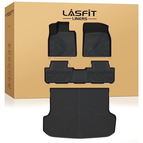 Image of LASFIT Floor Mats with Cargo Mat for 2016-2022 Lexus RX RX350 RX450h