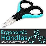 Cat Nail Clipper by H&H Pets - Professional Sharp Stainless Steel Claw Clipper Trimmer with Sturdy Non Slip Handles - for Small Animal & Cats Nail Cutter