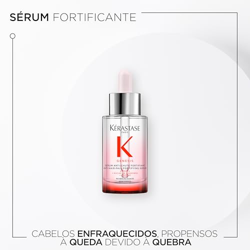 Image of Kerastase Genesis Anti-Hair Fall Serum 90ml | Hair Serum for Hair Fall Control | Strengthens Hair | Infused with Aminexil 1.5%, Ginger Root & Caffeine