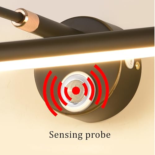 Apliques de pared para baño con sensor que evitan tocar interruptores con manos húmedas 7