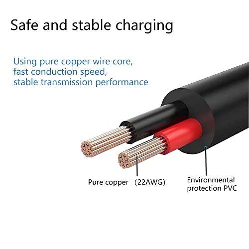 USB Charger for Rechargeable Spotlights (Compatible with YIERBLUE, BUYSIGHT, BIGSUN, CSNDICE, Samyoung)