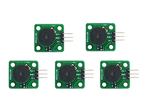 DollaTek 5PCS Módulo Activo Buzzer de la Nueva versión para Arduino
