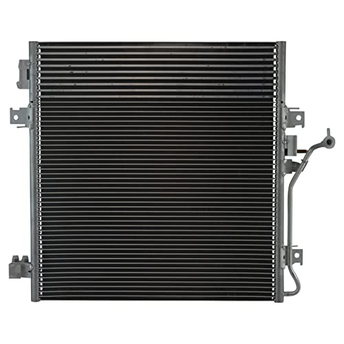Image of TRQ Air Conditioning A /C Condenser Receiver Drier Compatible with 2007-2011 Dodge Nitro 2008-2012 Jeep Liberty CH3030229