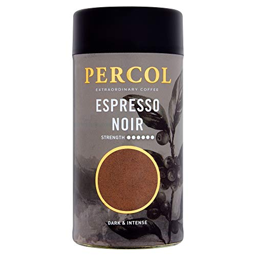 PERCOL Espresso Noir Dark & Intense Extraodinary Coffee 100g