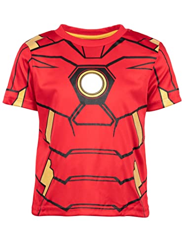 Image of Marvel Cosplay Athletic 2-Piece T-Shirt and Shorts Set Toddler to Big Kid