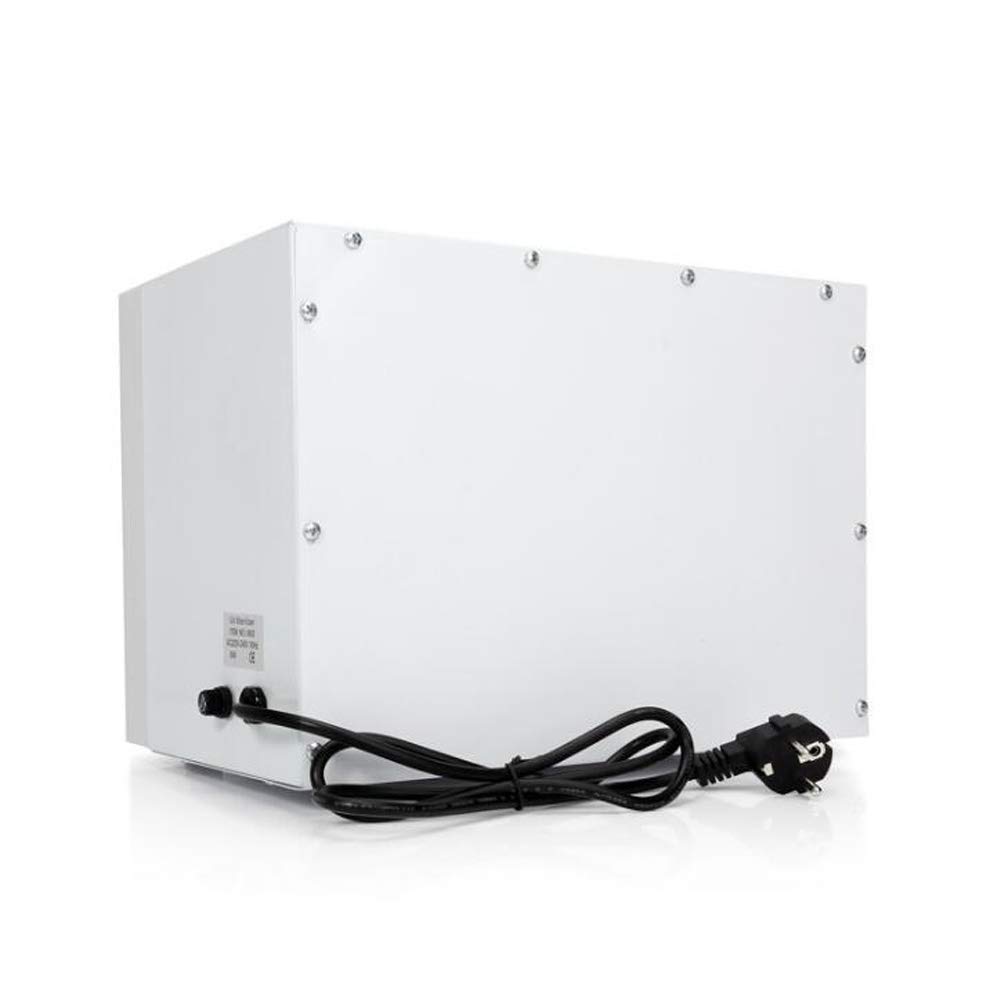 Calentador de Toallas Esterilizador Esterilizador Caja esterilizadora Capacidad Gabinete de Iones Desinfectante SPA Cuidado de la Piel Salón Equipo de Belleza o, Blanco