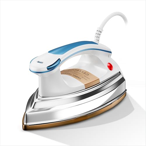 Image of CELLECOR CDIHW10-WH Ironix Dry Iron 1000W |Heating Power| Electric Iron - White