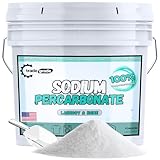 TradeGrade Sodium Percarbonate Powder – Oxygen Bleach Powder for Laundry, Home & Outdoor Cleaning – Unscented Multi-Purpose Cleaner and Stain Remover in Resealable Bucket (160 Ounce)