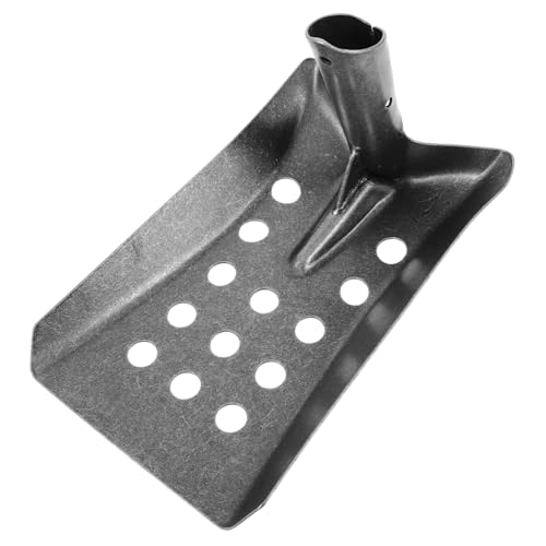 Mikikit Pala Tamizadora de Drenaje de Acero Manganeso Resistente con Diseño Ergonómico para Limpieza de Alcantarillas y Zanjas Herramienta Multiuso para Desatascar Exteriores y Mejorar