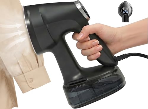 Vacuum-Steamer-for-Clothes-Handheld-2-in-1-Steam-Iron-400ml-15s-Heat Vacuum Steamer for Clothes - Handheld 2-in-1 Steam Iron, 400ml, 15s Heat - Image 1