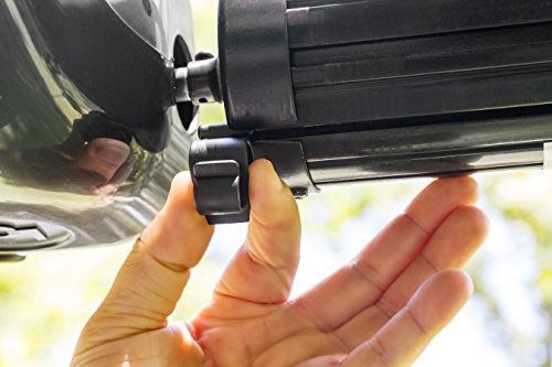 Camco Black Standard Awning Clip For Rope Light - Slides Into Awning Roller Bar Channel To Create A Convenient Hook | Two Hanging Positions | Holds Party Lights, Rv Lights, String Lights - (42708) #TOP6