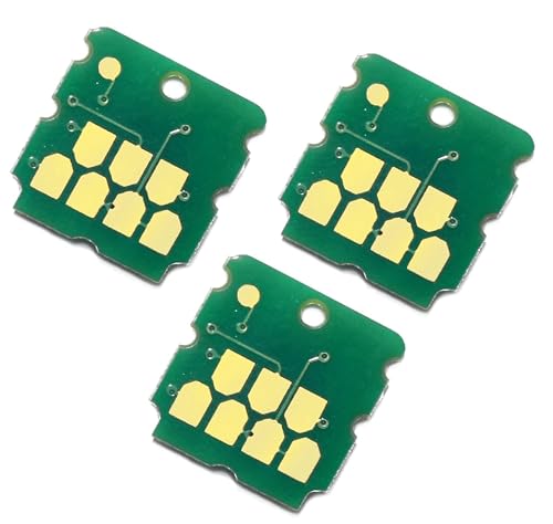 Image of CANOFF Count Chip Maintenance Box C9345 Compatible for Epson Pro Et-5800 Et-5880 Et-5850 Et-16600 Et-16650, Workforce St-c8000, L15150, L15160 L15158 Printer (C9345 Maintenance Box Chip, Pack of 3)
