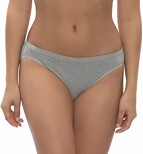 Felina Womens 6 Pack Organic Cotton Stretch Bikini - Image 4
