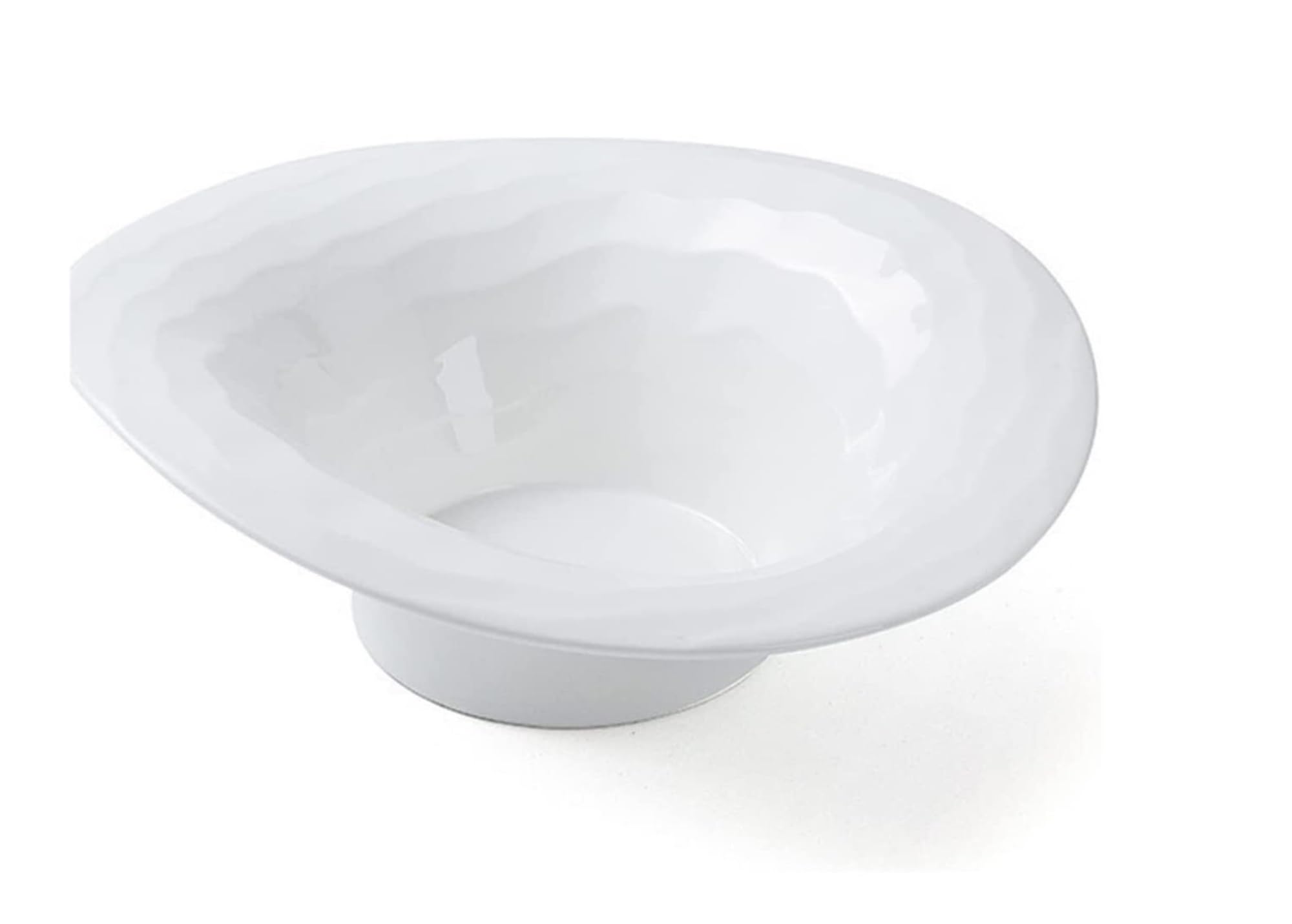 IROEJT Fruit Bowls Dinner Plates Restaurant Ceramic Household Fruit Bowl Vegetable