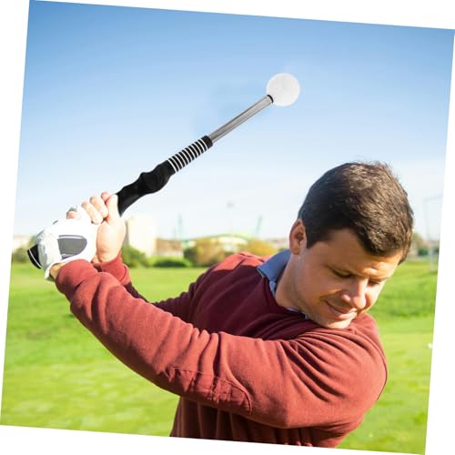 Outil de pratique portable entraîneur de swing rétractable pour technique de golf