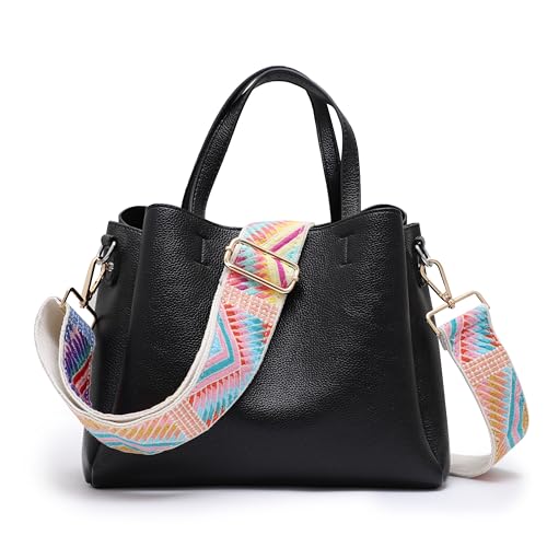 Image of S-Jacorry Purse Strap Replacement Crossbody Wide Shoulder Strap Adjustable Canvas Straps Handbag Strap Replacement Belts