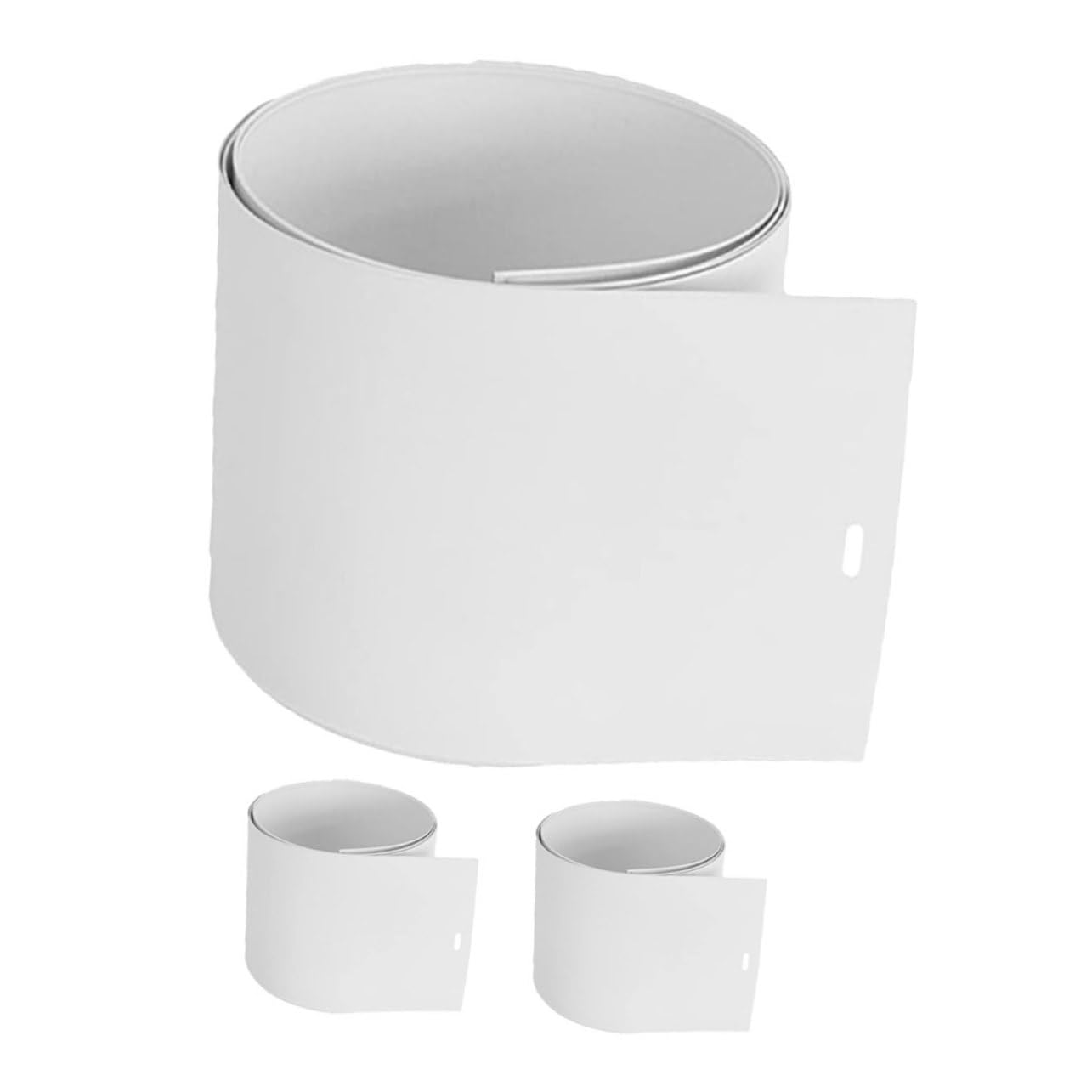 Cabilock 3pcs PVC Blind Slats Window Blinds Replacement Slats for Vertical No Drill