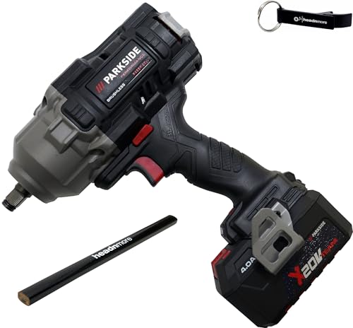 HEADNMORE Offre pour Perceuse-visseuse à percussion sans fil PARKSIDE PERFORMANCE 20 V 1356 Nm 1/2" avec batterie 4 Ah et chargeur – X 20 V Team (+tournevis)