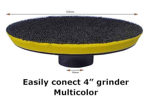Image of Inditrust 1pc 5 inch backing pad sanding disc hook and loop 5 inch Random Orbital Sander M10