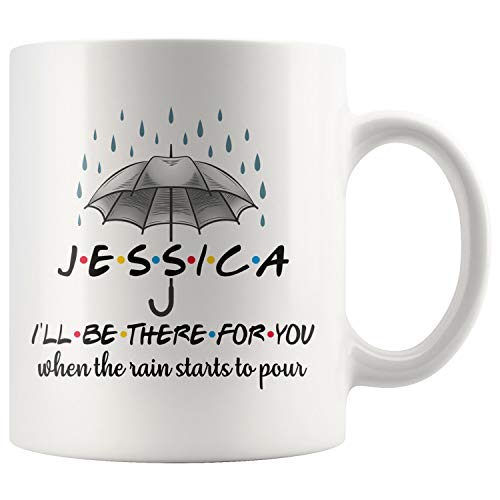 freedomlook Personalized There For You Mug, Friends, Bestie Birthday, For & From Bestie, Friends Obsession, BFF Friends, Husband To Wife (11 oz)