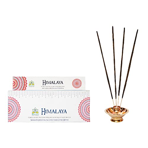 Image of Himalaya Premium Incense Sticks for Everyday Use | Aroma Fragrance Sticks|Pooja Room Items for Home & Prayers | Freshness Positive Energy (Himalaya) (Pack of 12, Each of 15 GM)
