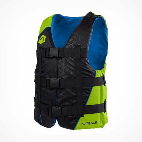 MESLE Schwimmweste H210, 2XS-4XL, Schwimmhilfe für Erwachsene & Kinder, Leichte 50N Auftriebsweste...