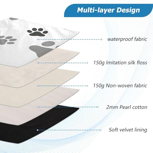 Funda Protectora para Laptop 15.6" con Diseño de Patas de Perro miniatura 3
