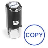 COPY - ExcelMark Self-Inking Rubber Stamp - A17 Blue Ink