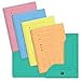 OXFORD Lot de 10 Sous-Dossiers A4 Capacité 200 Feuilles Carte Kraft Epaisseur 240g Coloris Assortis Pastel