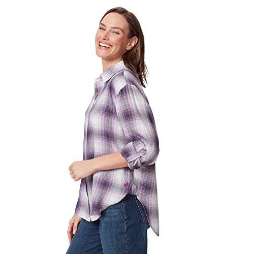 Image of Gloria Vanderbilt Women's Amanda Oversized Button Down Shirt with Roll-tab Sleeves