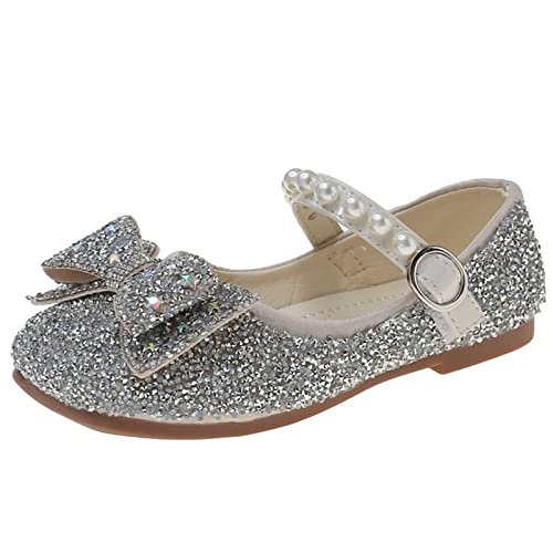 Kids Sandals Girls Classic Stretch Soft Leather Princess Dress Flat Fashion Personalized Buttery Feeling Rhinestones Shoes