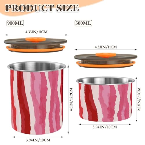Envase Hermético para Café de Acero Inoxidable 30 oz miniatura 2