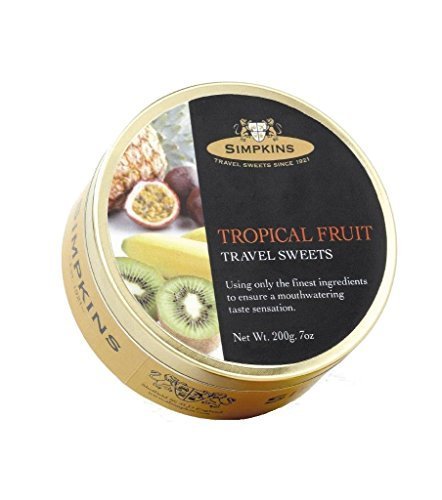 Simpkins Tropical Fruit. Case of 6 X 7oz Tins- Fast by Simpkins
