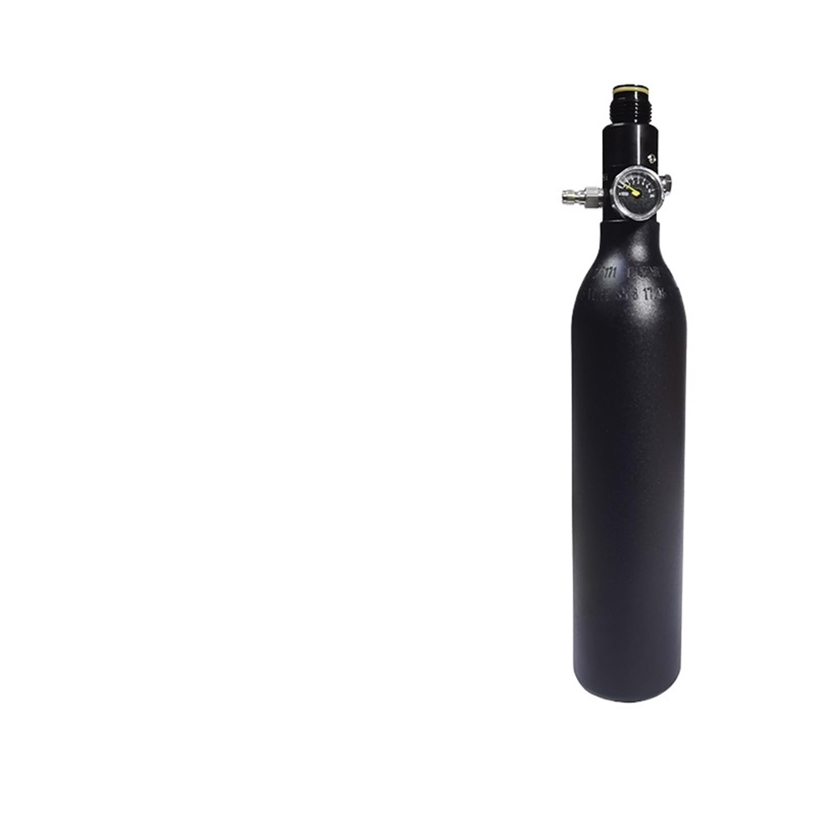 Ndkfat 0.35L Tank 1Pcs Compressed Air Tank Co2 Bottle Cylinder 0.25L 0.35L 0.5L 4500Psi 30Mpa 300Bar M18*1.5 With Regulator Output 800Psi To 3000Psi(,Output 1200Psi)
