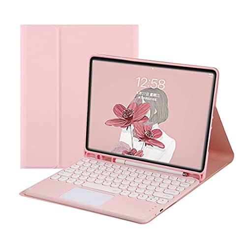 iPad Air 13�C���` (M2/M3/M4) �p�L�[�{�[�h�t���P�[�X iPad Pro12.9 ��3/4/5/6���㌓�pbluetooth�L�[�{�[�h�J�o�[ �^�b�`�p�b�h���� �ی^�L�[ apple pencil���[ ������ �S�ʕی� �s���N