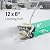 Brushless Snow Shovel Compatible with Dewalt 20V Max Battery, 12” Cordless Snow Blower Electric Snow Thrower, w/4.0 Ah Battery & Charger, LED Light, Safety Switch, Adjustable Direction & Front Handle