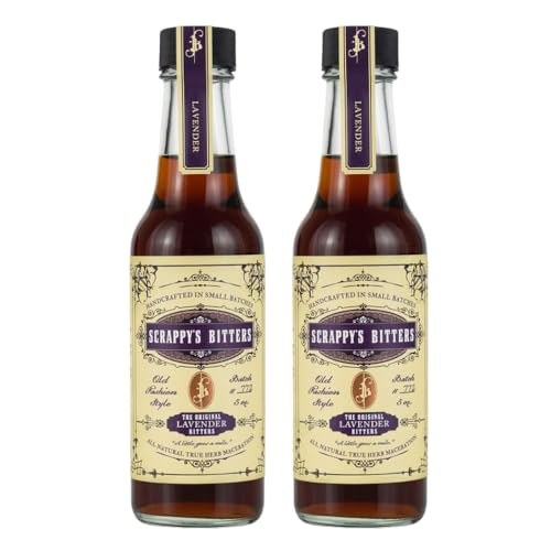 Scrappy's Bitters - Lavender, 5 oz - Organic Ingredients, Finest Herbs & Zests, No Extracts...