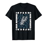 NBA San Antonio Spurs Retro Checkerboard Wave T-Shirt