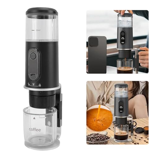 Cafetera Portátil recargable con batería 100 ml miniatura 6
