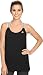 adidas Performance Women's 3-Stripes Performer Tank Top, Medium, Black