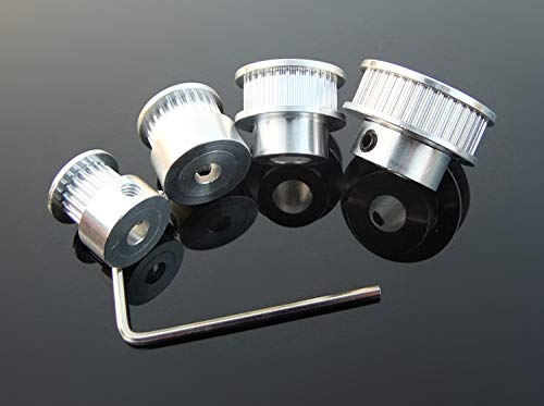 Parts-Accessories-2Pcs-16T20T60T80T-Tooth-2GT-Timing-Belt-Pulley-for-DIY-Mode-and-RC-Printer