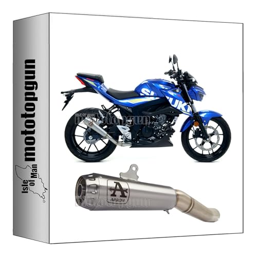 Pot Arrow 71871PRI silencieux nichrom Suzuki GSX-S 125 17-20