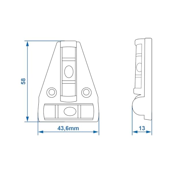 ProPlus 341215 Magnetische Wasserwaage für Wohnwagen, Wohnmobil und Caravan, 28 – Bild 6