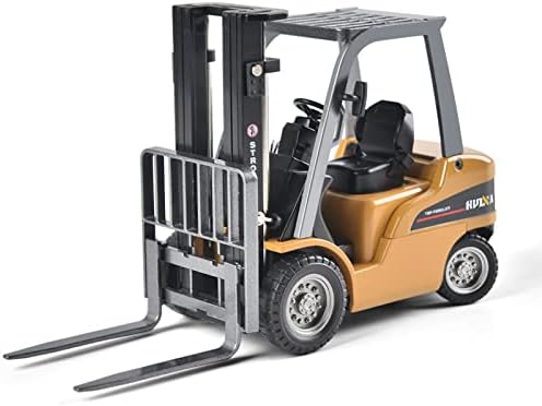 1/50 Metal Forklift Truck Toy for Kids, Diecast Construction Equipment Trucks Vehicles for Boys Child