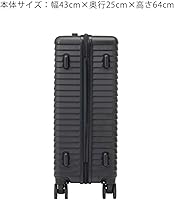 Amazon.co.jp: [カインズ] CAINZ スーツケース 52L 5〜6泊用 ブラック