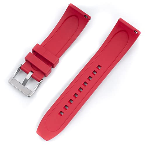 Image of StrapHabit Quick Release Rubber Watch Strap Band FKM 20mm 22mm 24mm