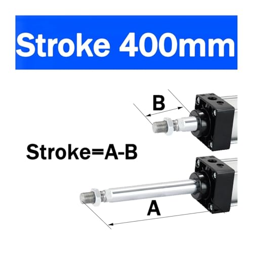 Vérin pneumatique à piston double effet SE50 avec amortissement réglable - 3